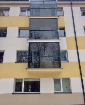 Алюминиевые окна в квартире