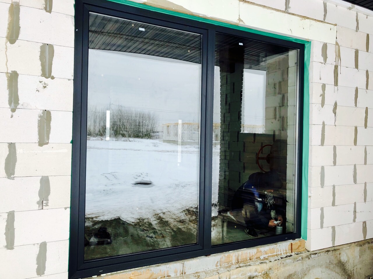 Окна для коттеджа в Гродно