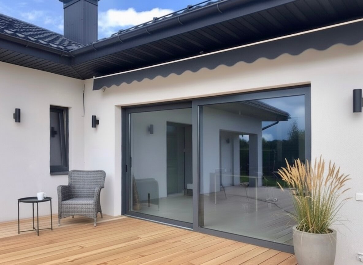 Панорамное остекление коттеджа